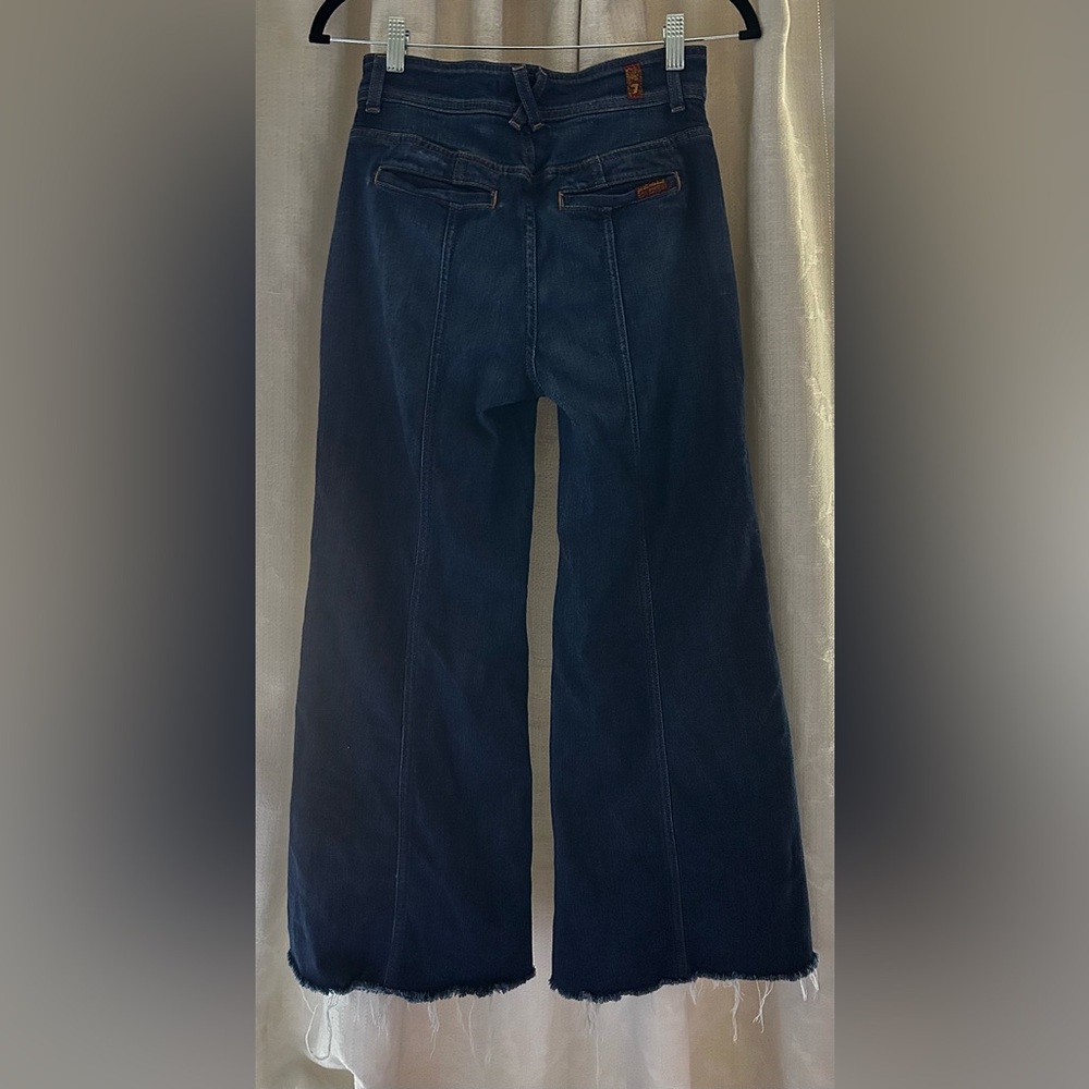 7 For All Mankind wide leg jeans